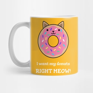 kitty donut Mug